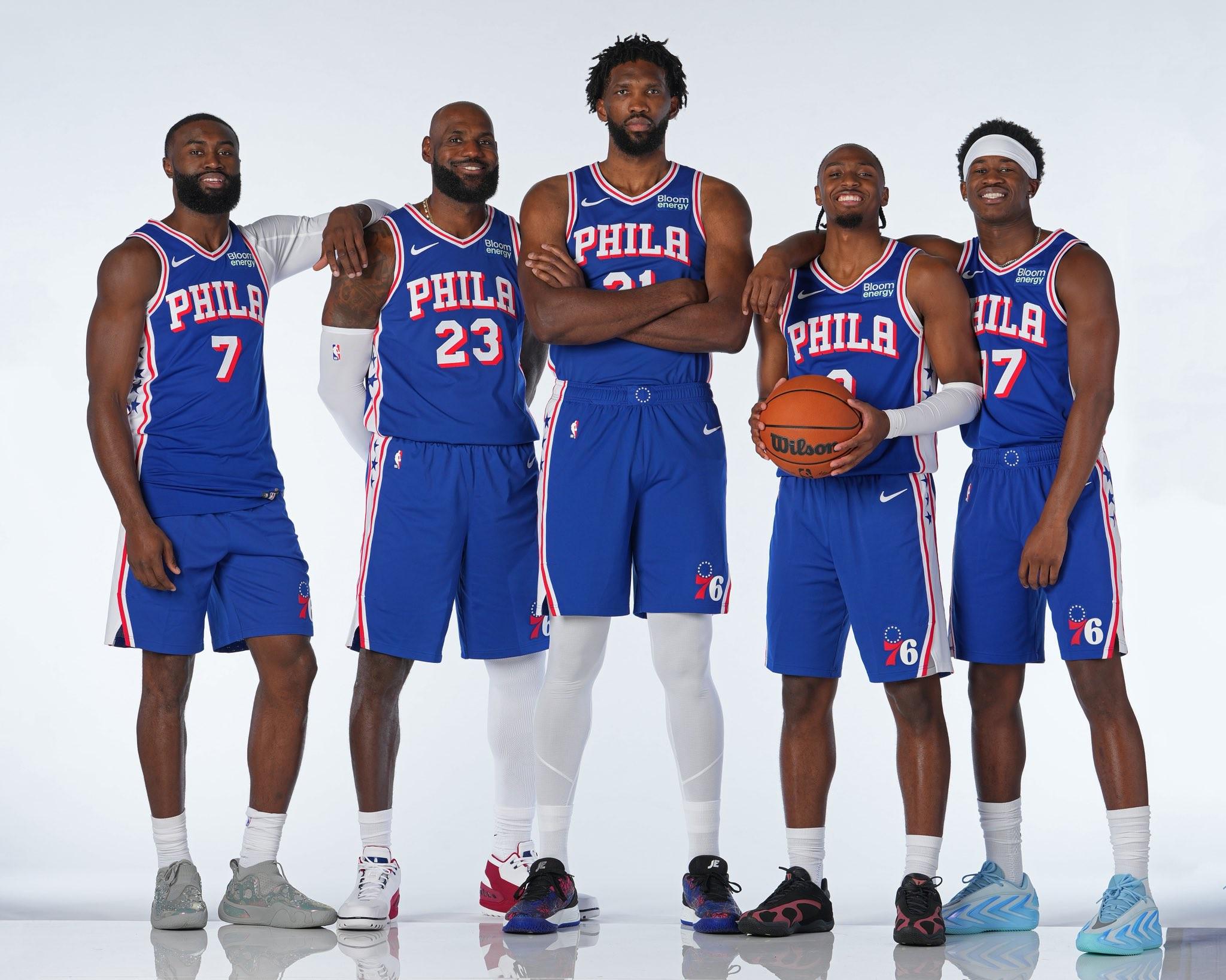 Góc Nhìn AO88: Tân binh đã có mặt! 76ers chính thức khoe ảnh chụp bộ năm đá chính mùa giải mới
